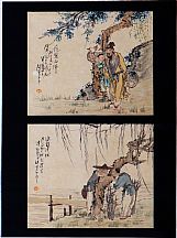 1605209_錢慧安_籠鵝而歸、漁樵清話